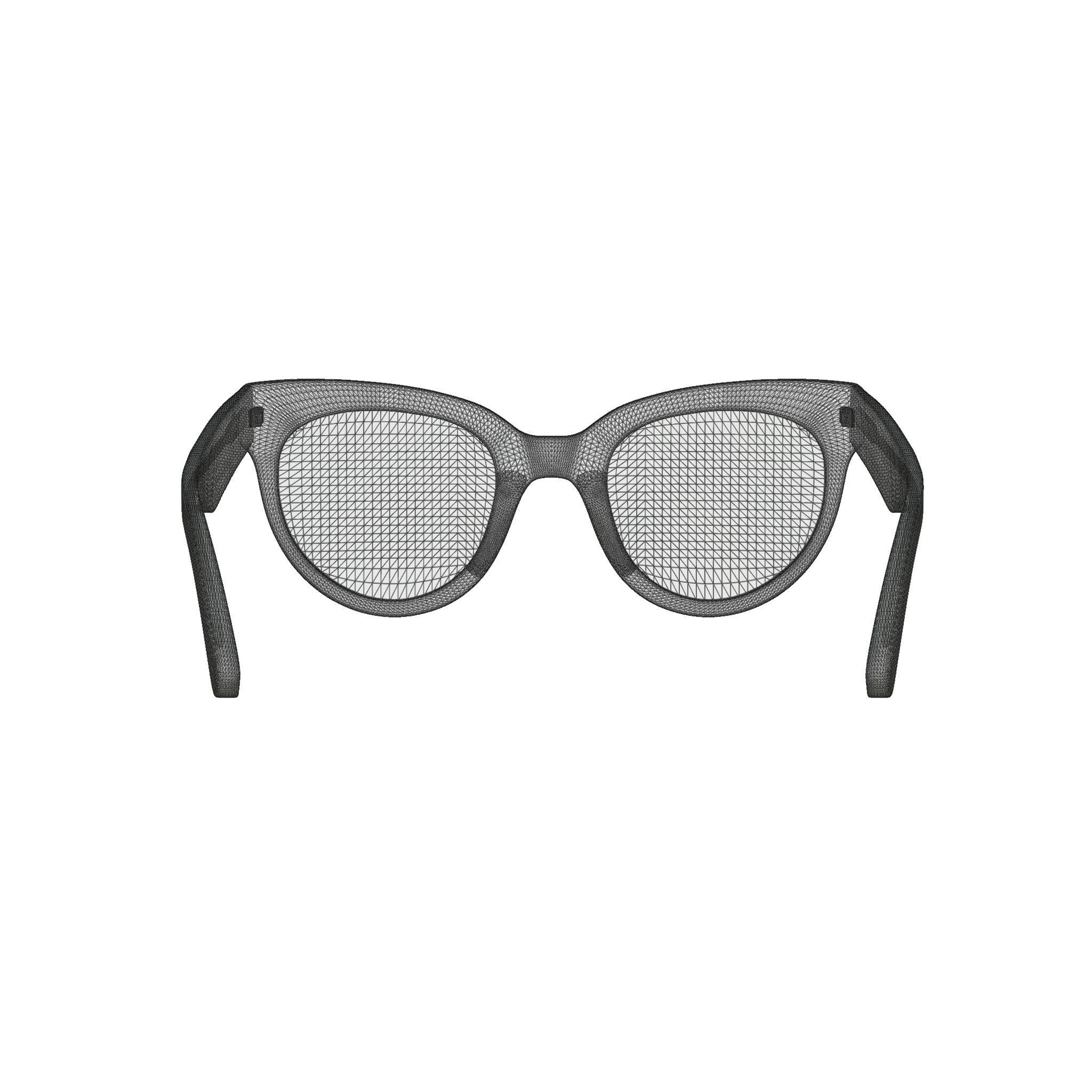 Triwa - OLIVIA INDIGO SHAC163 Sunglasses Low-poly 3D model_6