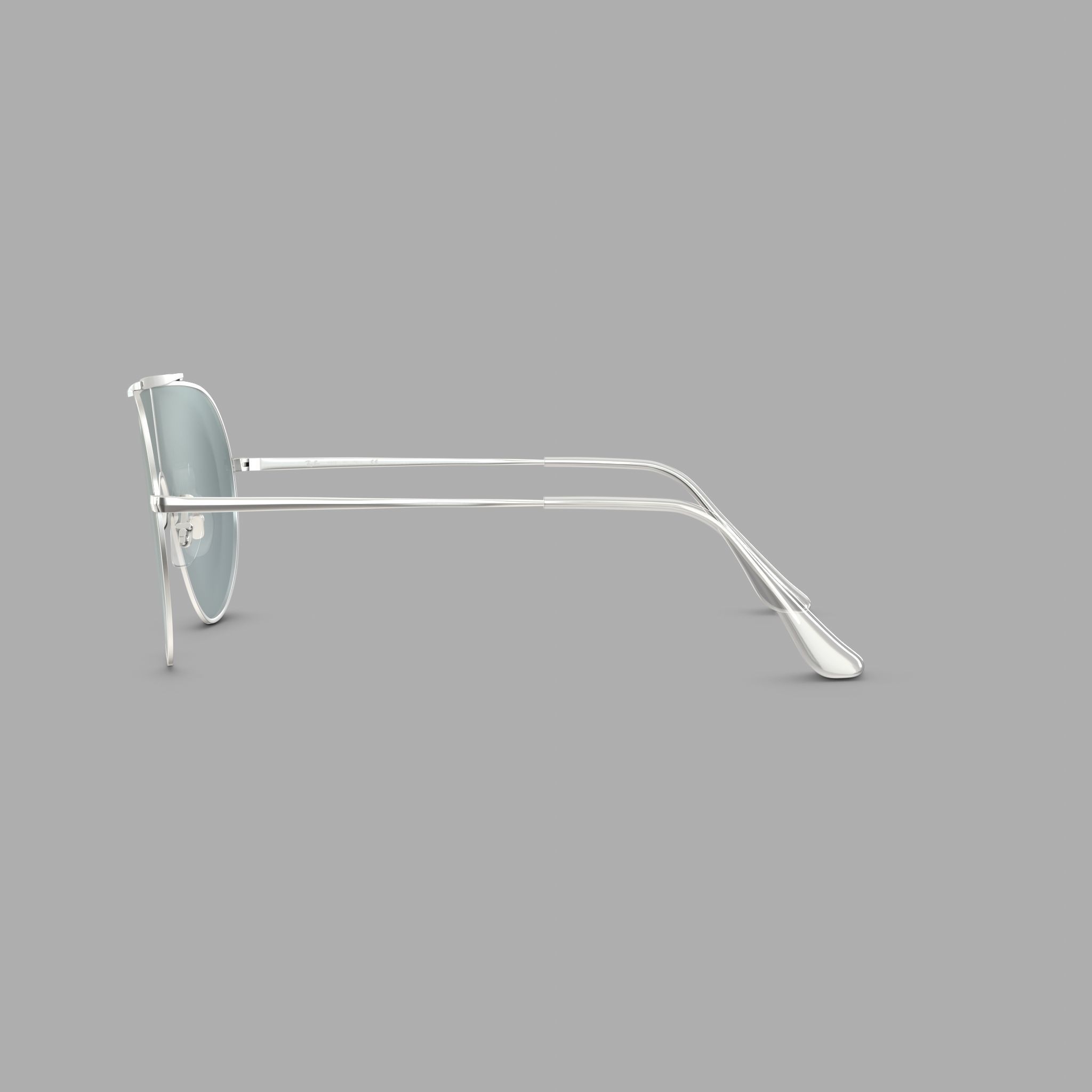 Ray-Ban Wings - RB3597 Sunglasses Low-poly 3D model_3