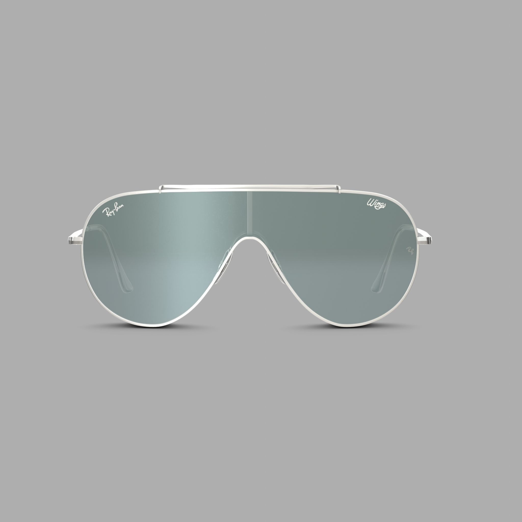 Ray-Ban Wings - RB3597 Sunglasses Low-poly 3D model_2