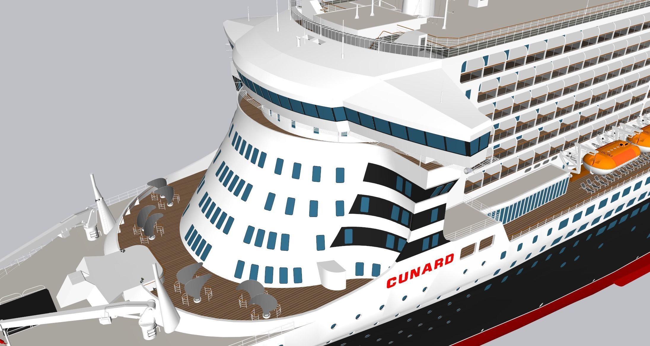 Queen Mary 2 3D model_21