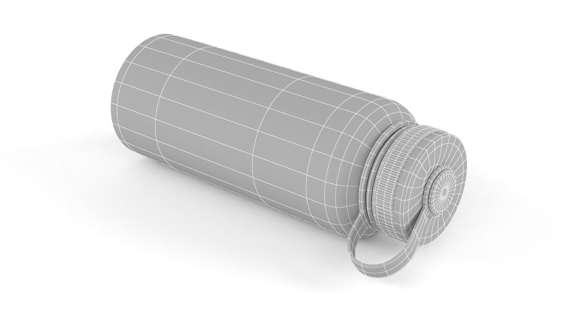 Water Bottle 3D model_9