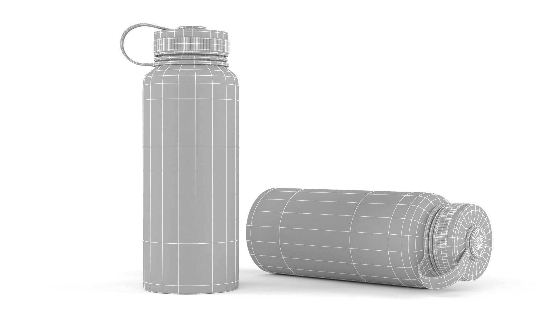 Water Bottle 3D model_5
