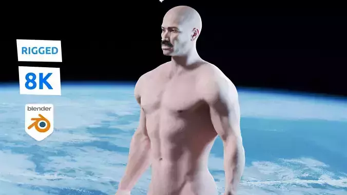 Igor  - Viking Blender rigged Character