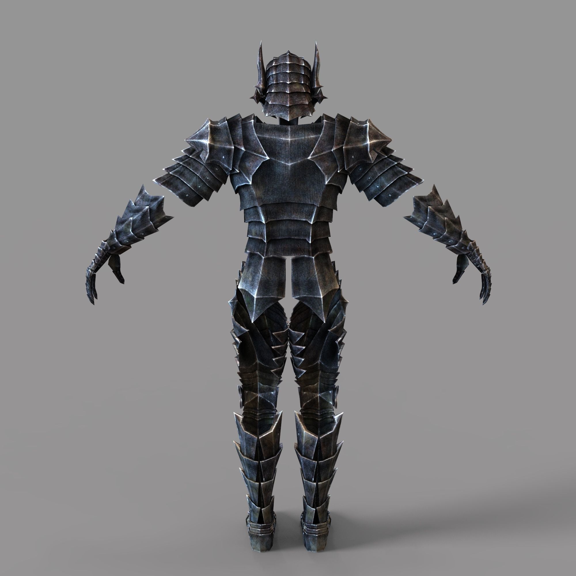 GUTS Berserker Full Body Wearable Armor with Helmet and Sword 3D print model_9