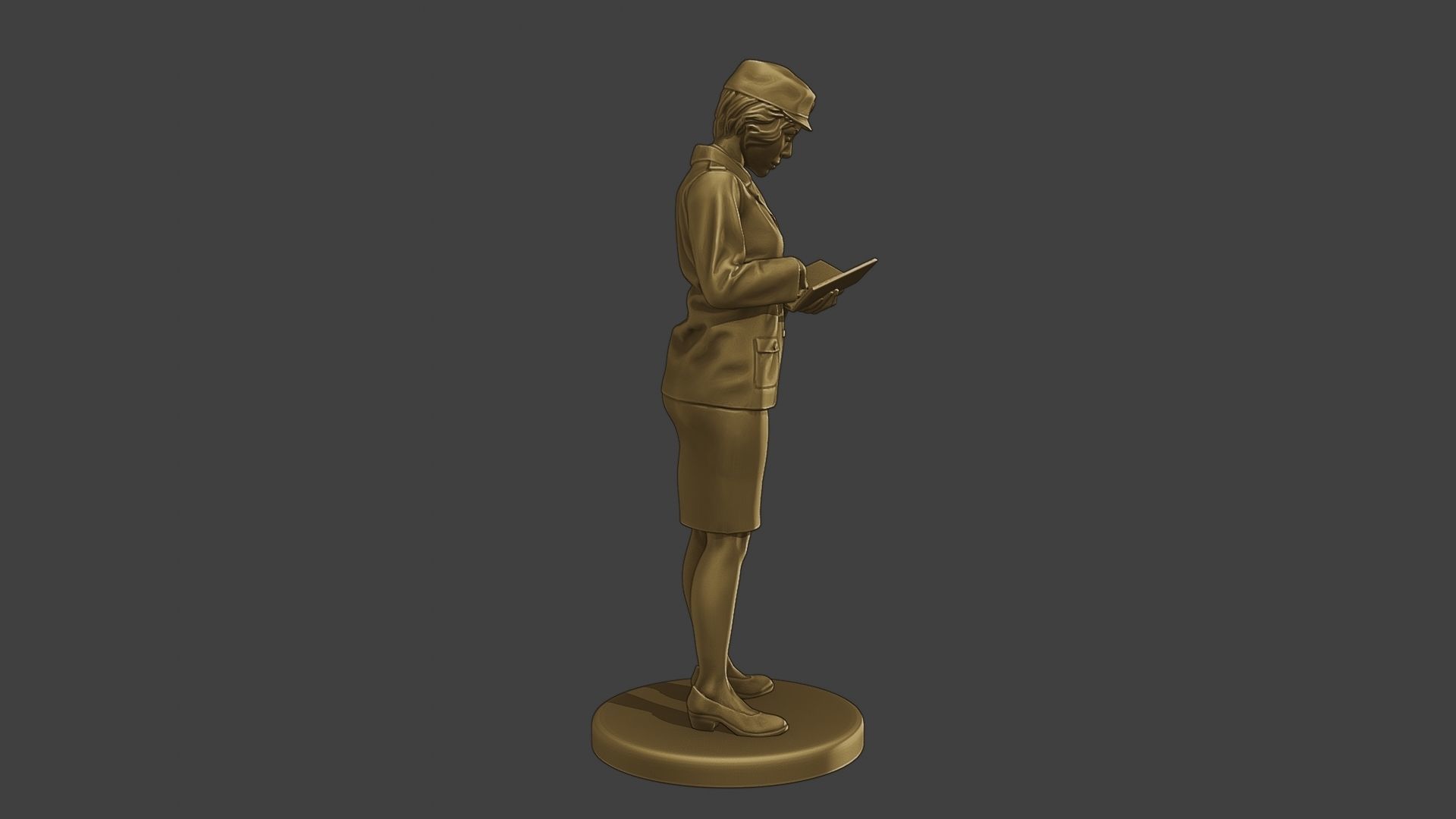 CzechoSlovak Communist Police CCP1 3 3D print model_8