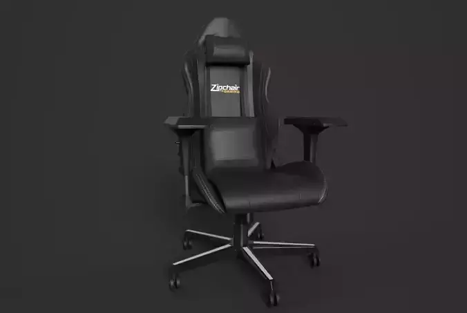 Gaming Zip chair 3d Model Low-poly 3D model