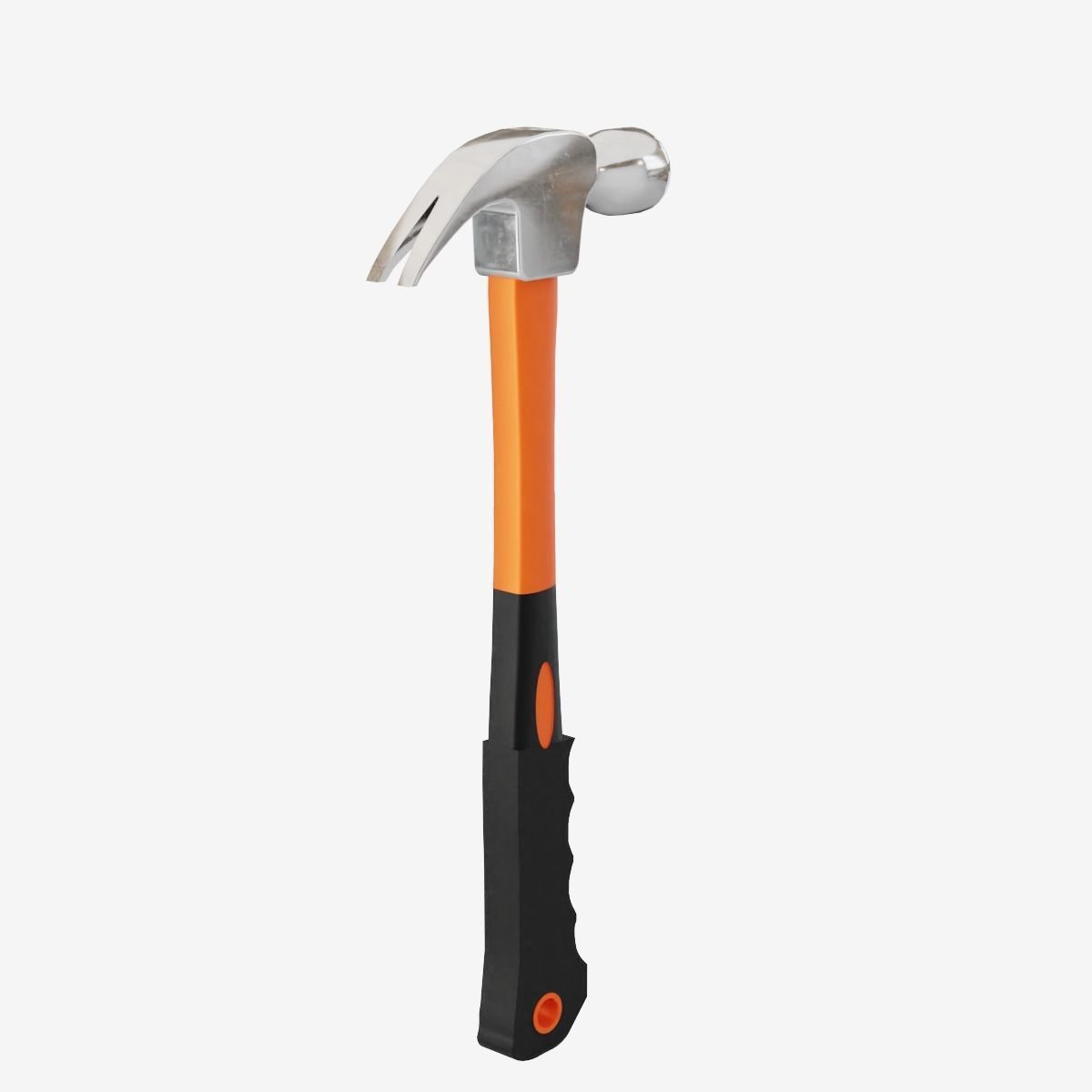 Industrial Hammer Low-poly 3D model_6