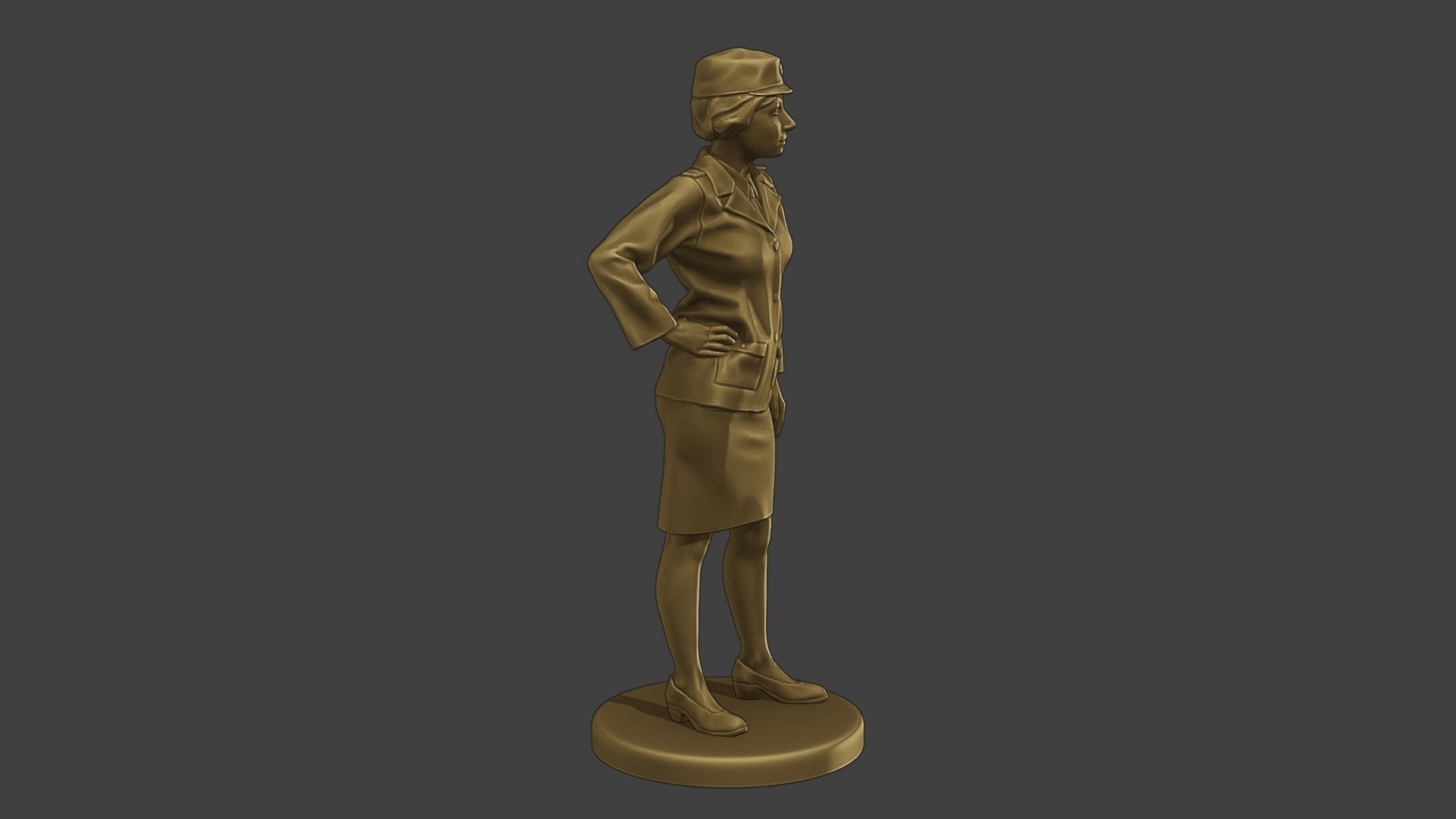 CzechoSlovak Communist Police CCP1 4 3D print model_9