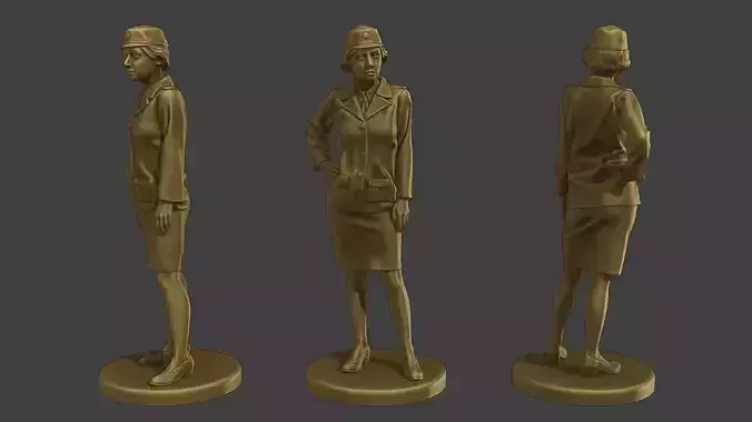 CzechoSlovak Communist Police CCP1 4 3D print model