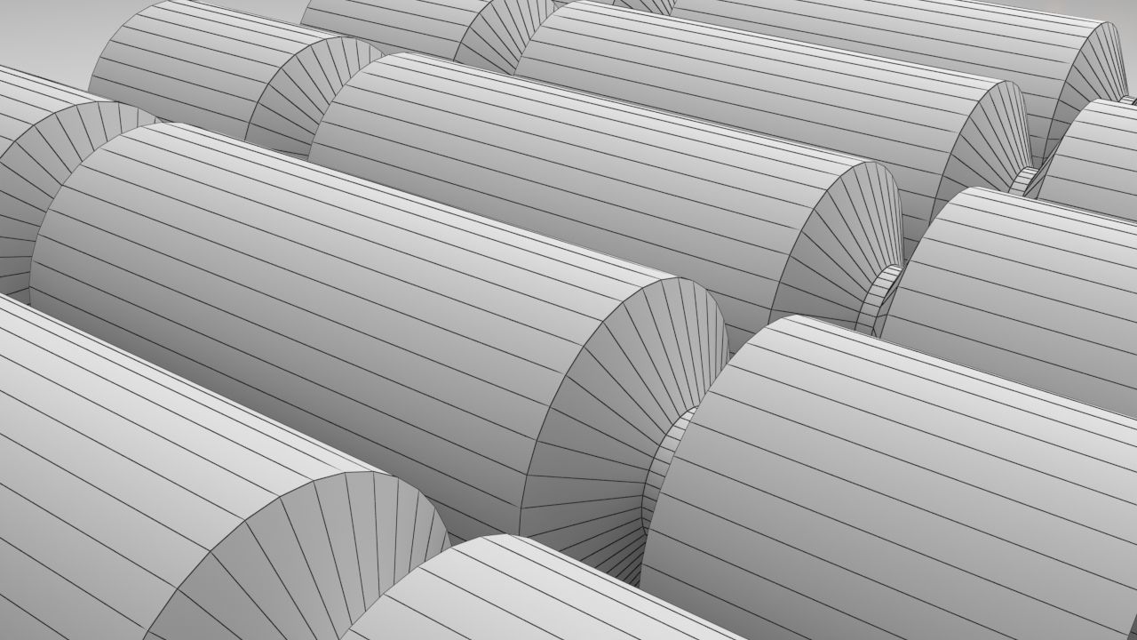 Christmas Cracker Low-poly 3D model_16