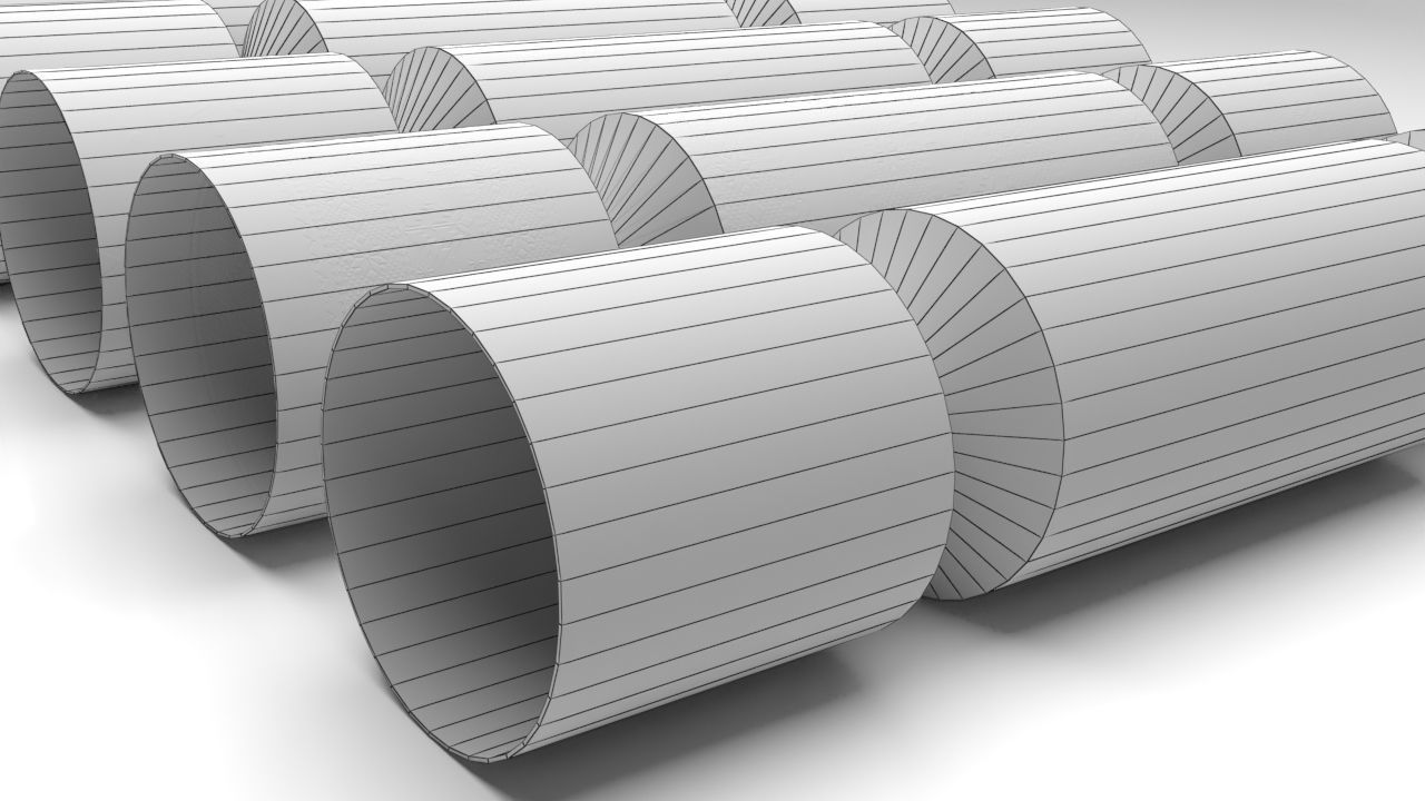 Christmas Cracker Low-poly 3D model_8