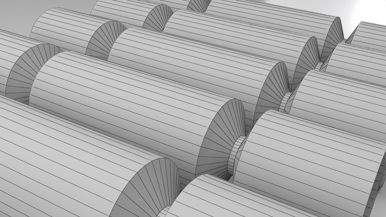 Christmas Cracker Low-poly 3D model_10