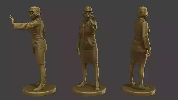 CzechoSlovak Communist Police CCP1 5 3D print model