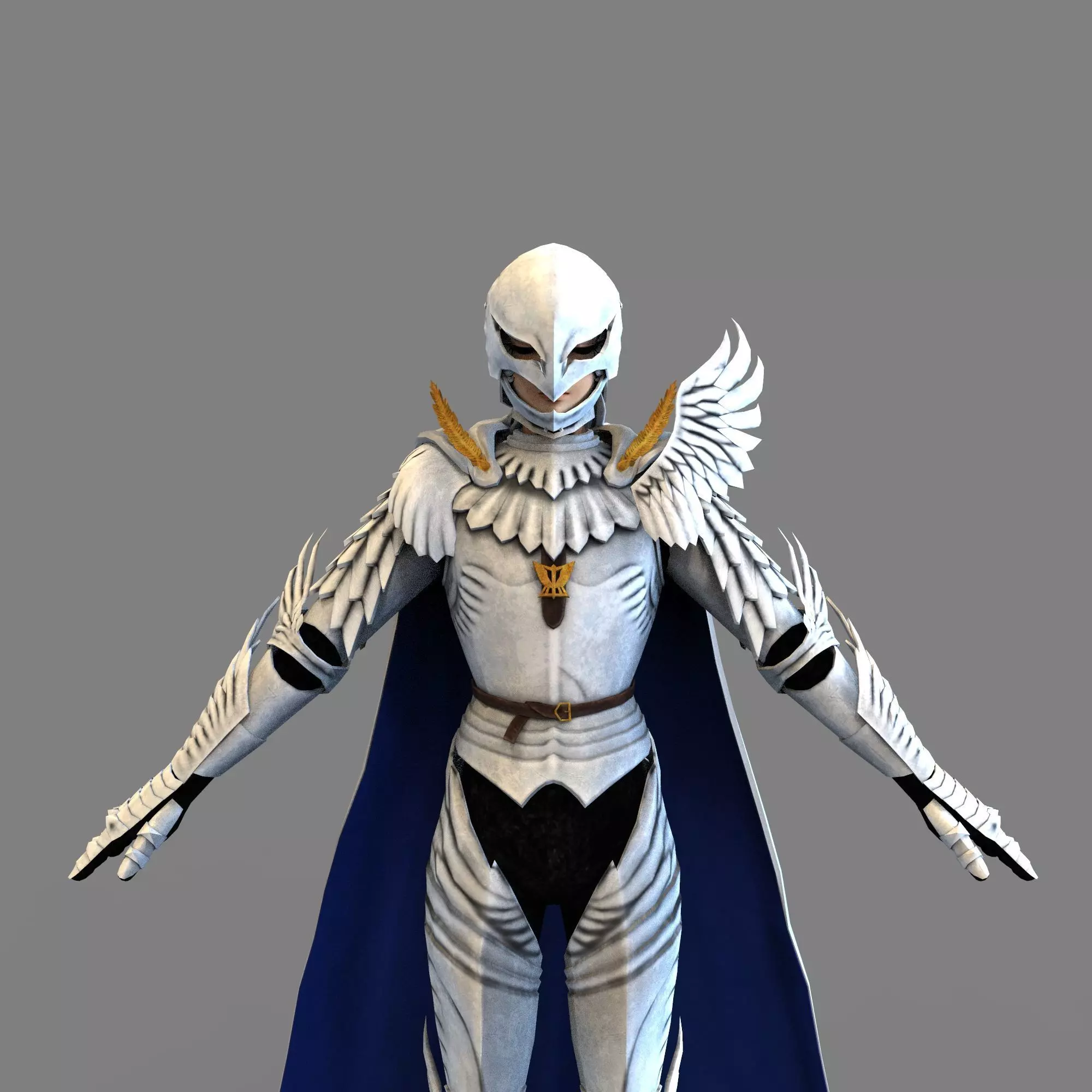 GUTS Griffith Full Body Wearable Armor with Helmet and Sword 3D print model_0