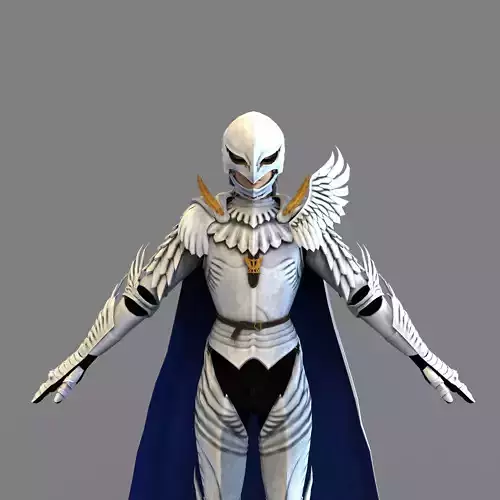 GUTS Griffith Full Body Wearable Armor with Helmet and Sword 3D print model