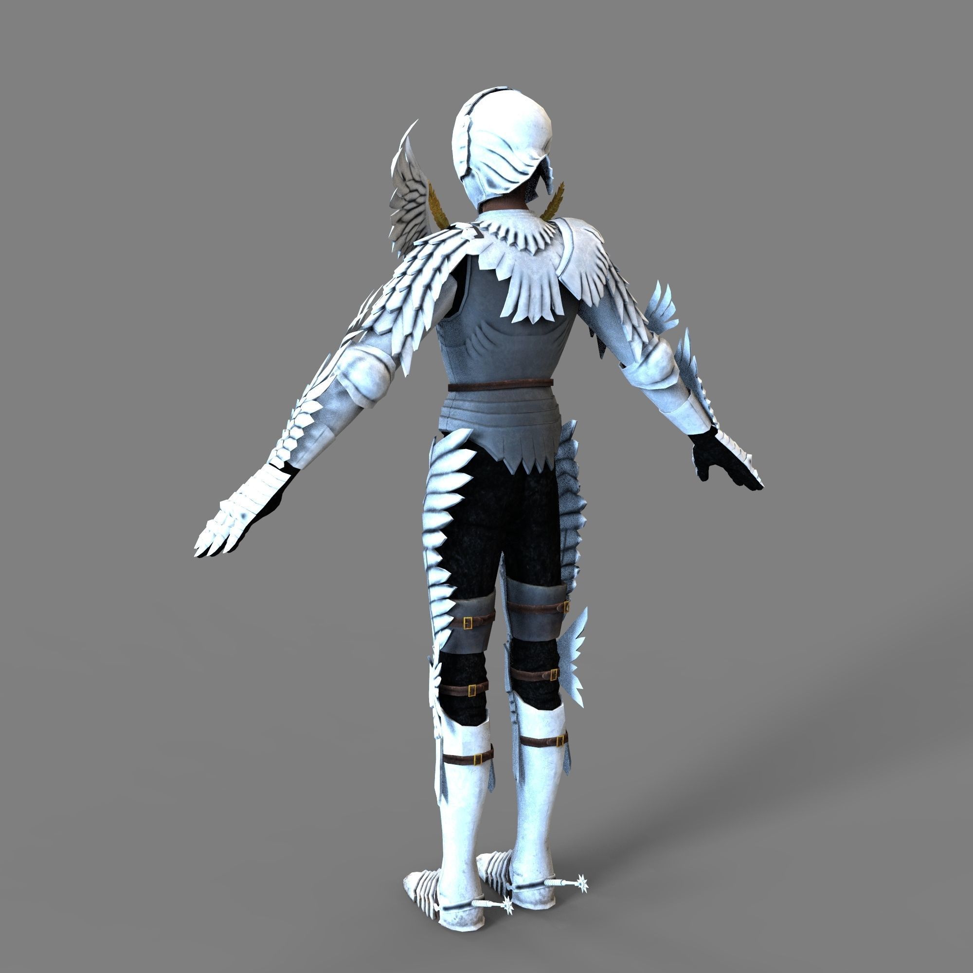 GUTS Griffith Full Body Wearable Armor with Helmet and Sword 3D print model_105