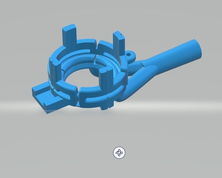 YD204 pipe with hole in it 3D print model_21