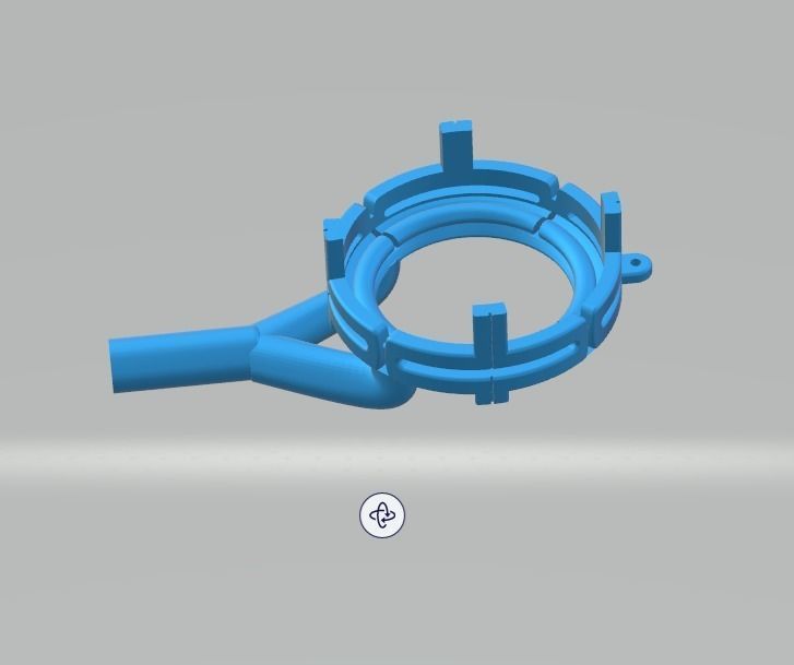 YD204 pipe with hole in it 3D print model_15