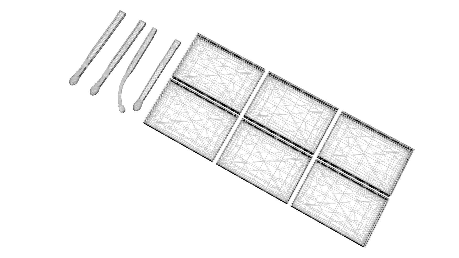 Matches Set 3D model_33