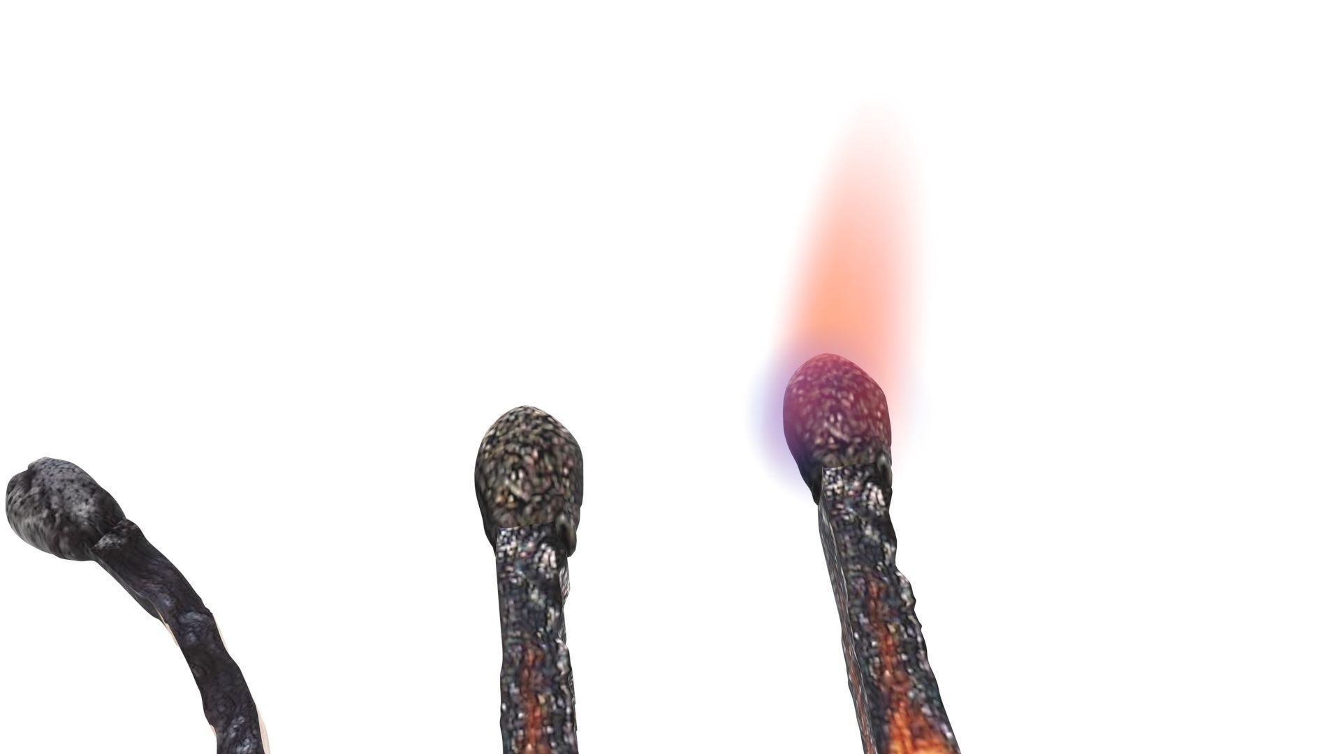 Matches Set 3D model_24