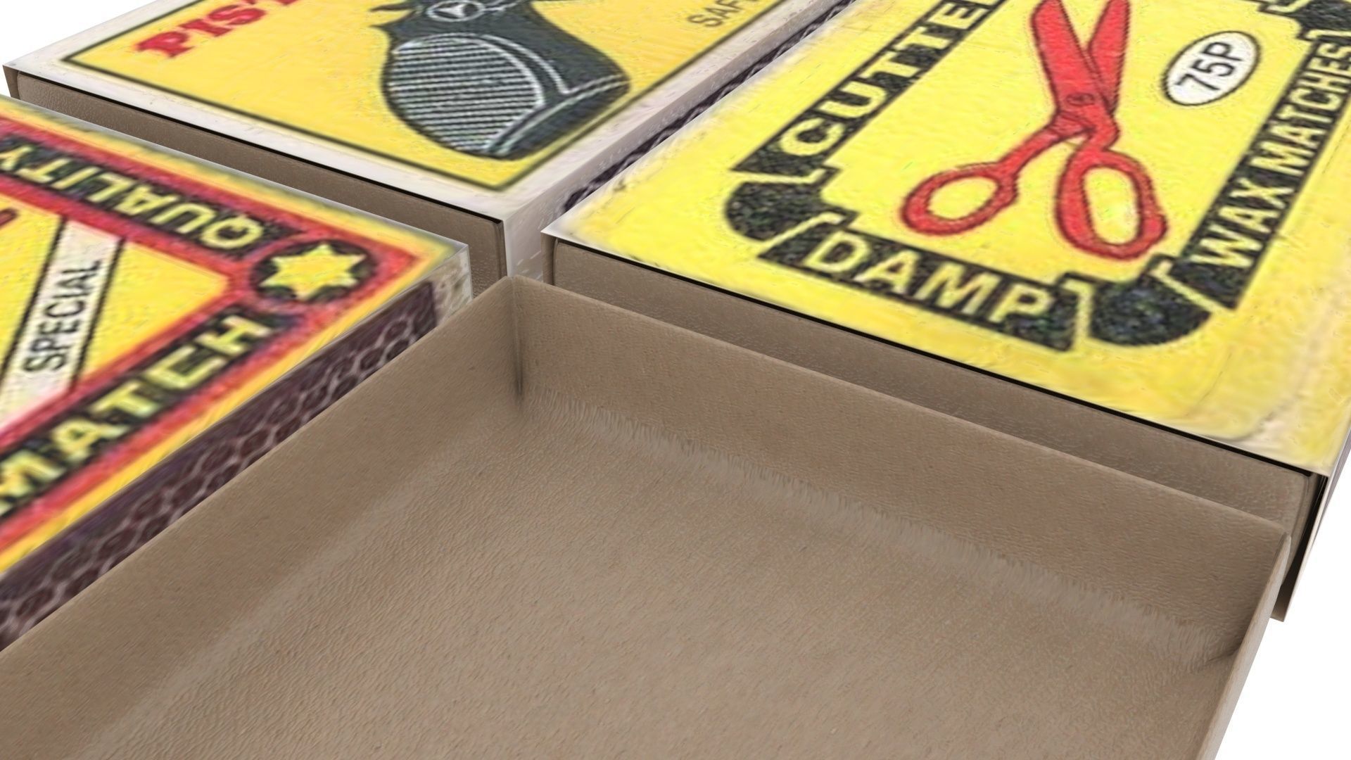 Matches Set 3D model_26