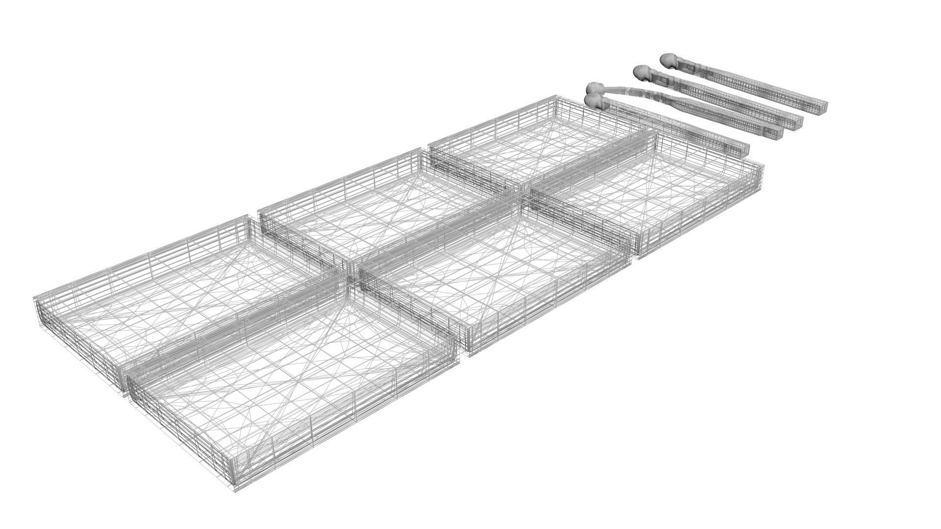 Matches Set 3D model_30