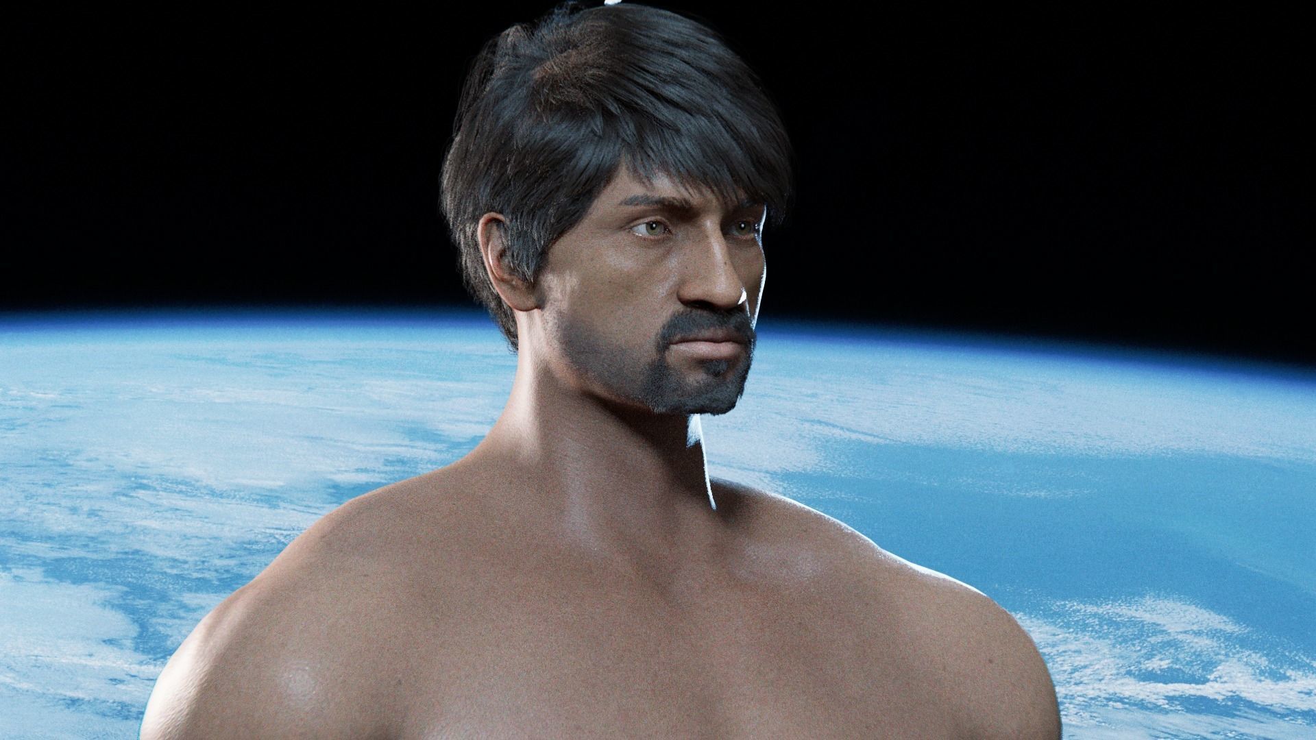 Kumar - Rigged Indian Character 3D model_26