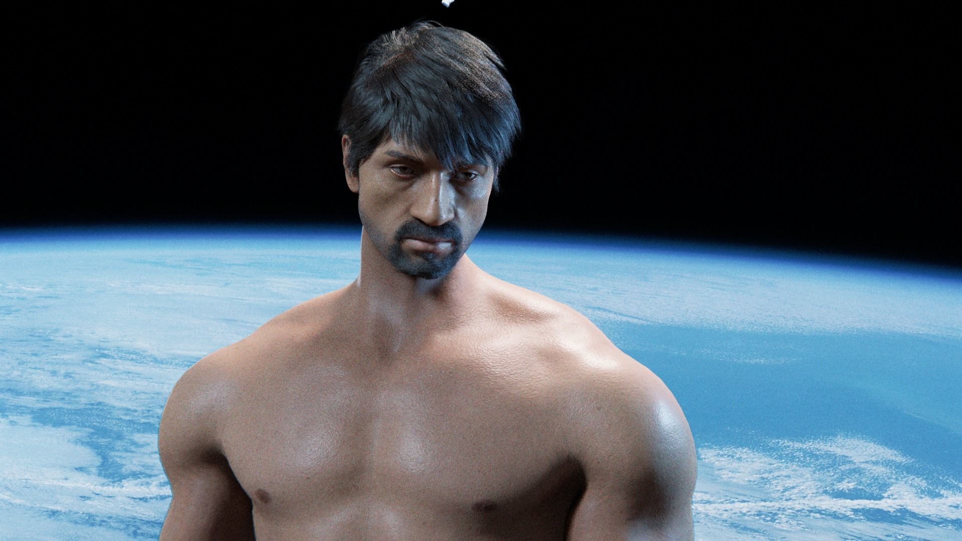 Kumar - Rigged Indian Character 3D model_29