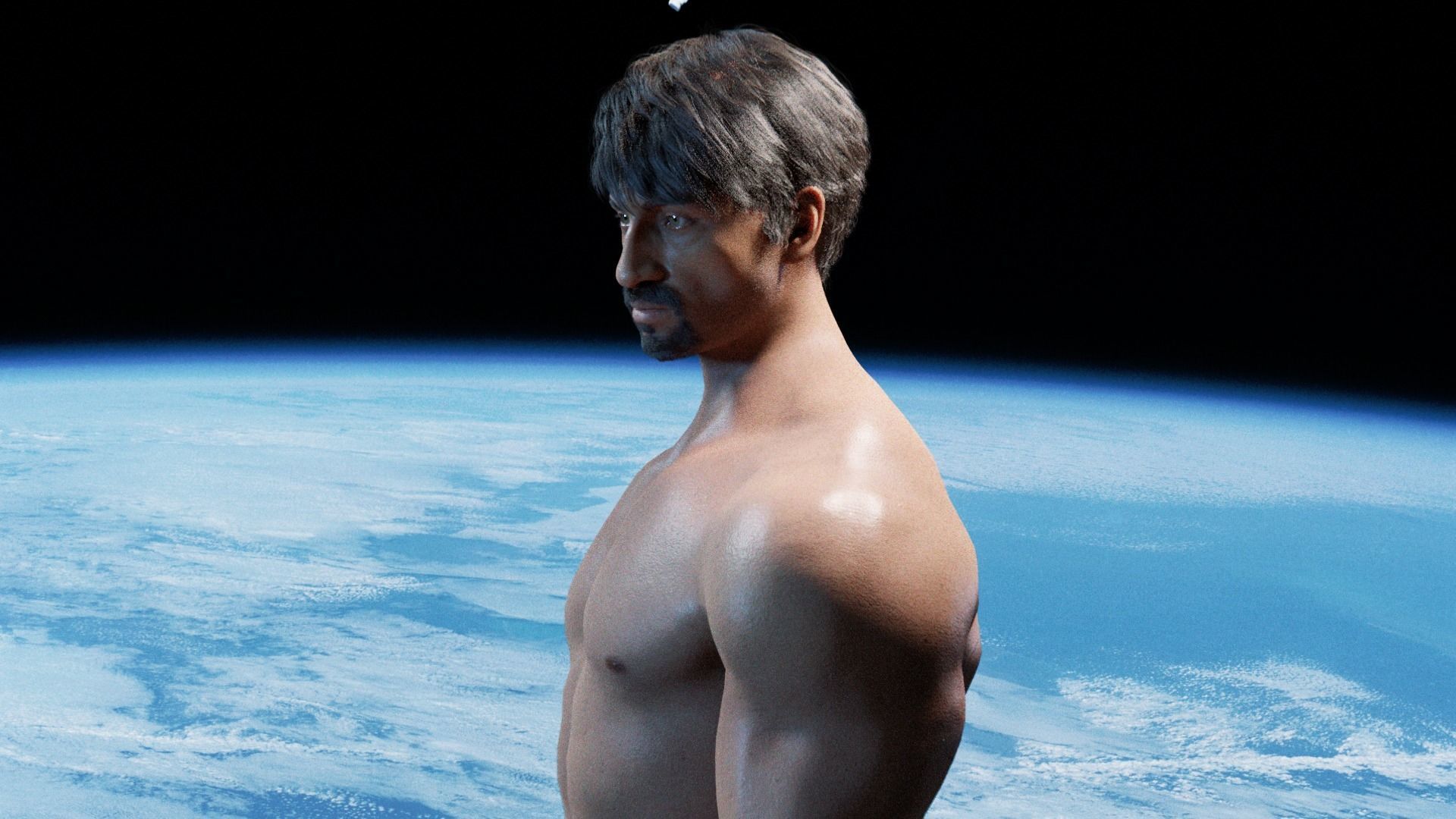 Kumar - Rigged Indian Character 3D model_1