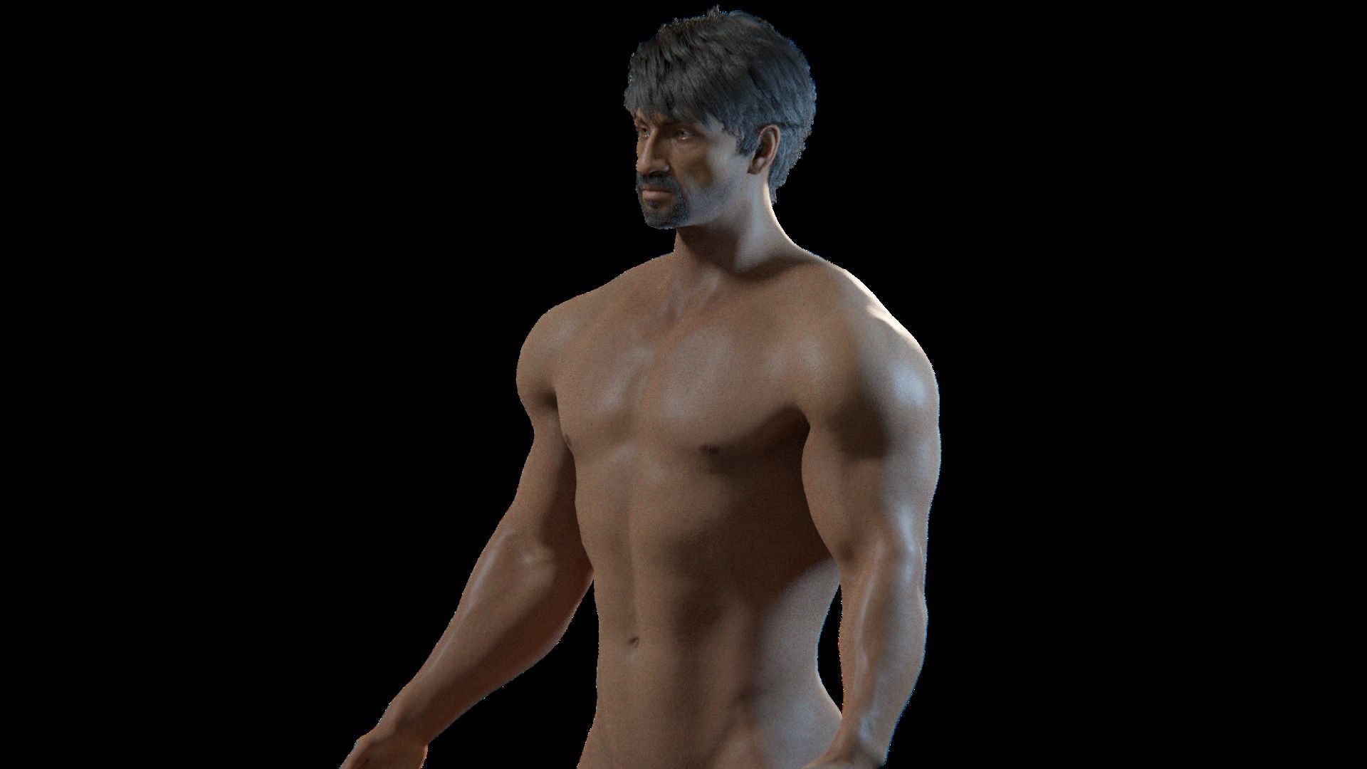 Kumar - Rigged Indian Character 3D model_8