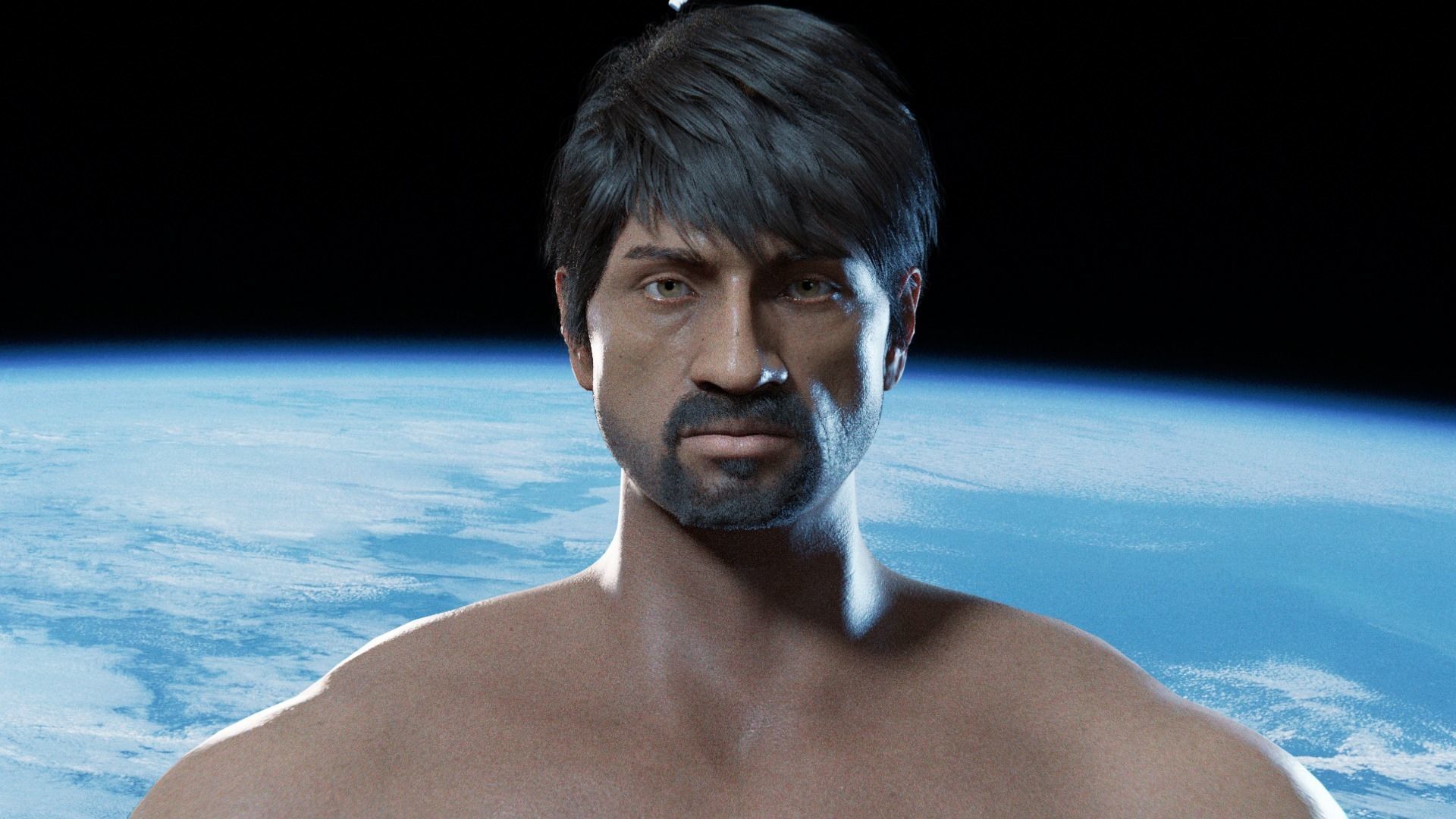 Kumar - Rigged Indian Character 3D model_27