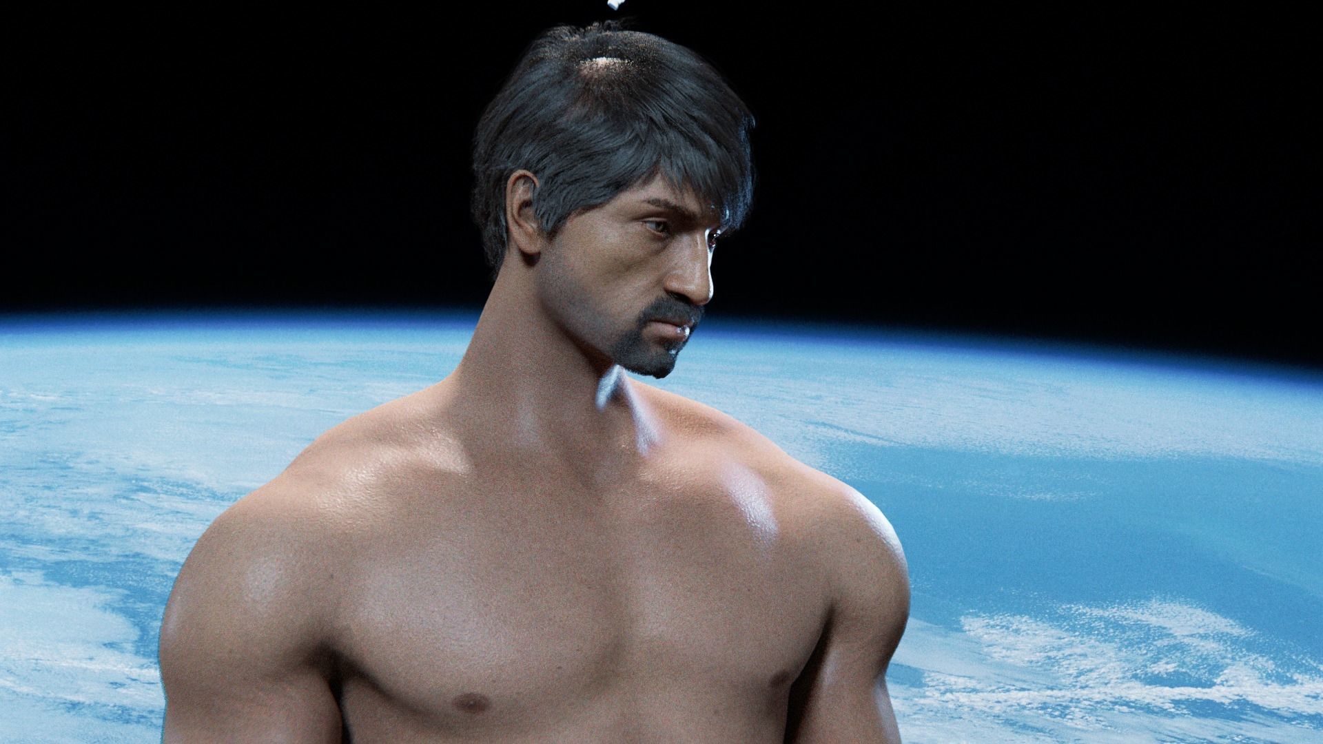 Kumar - Rigged Indian Character 3D model_30