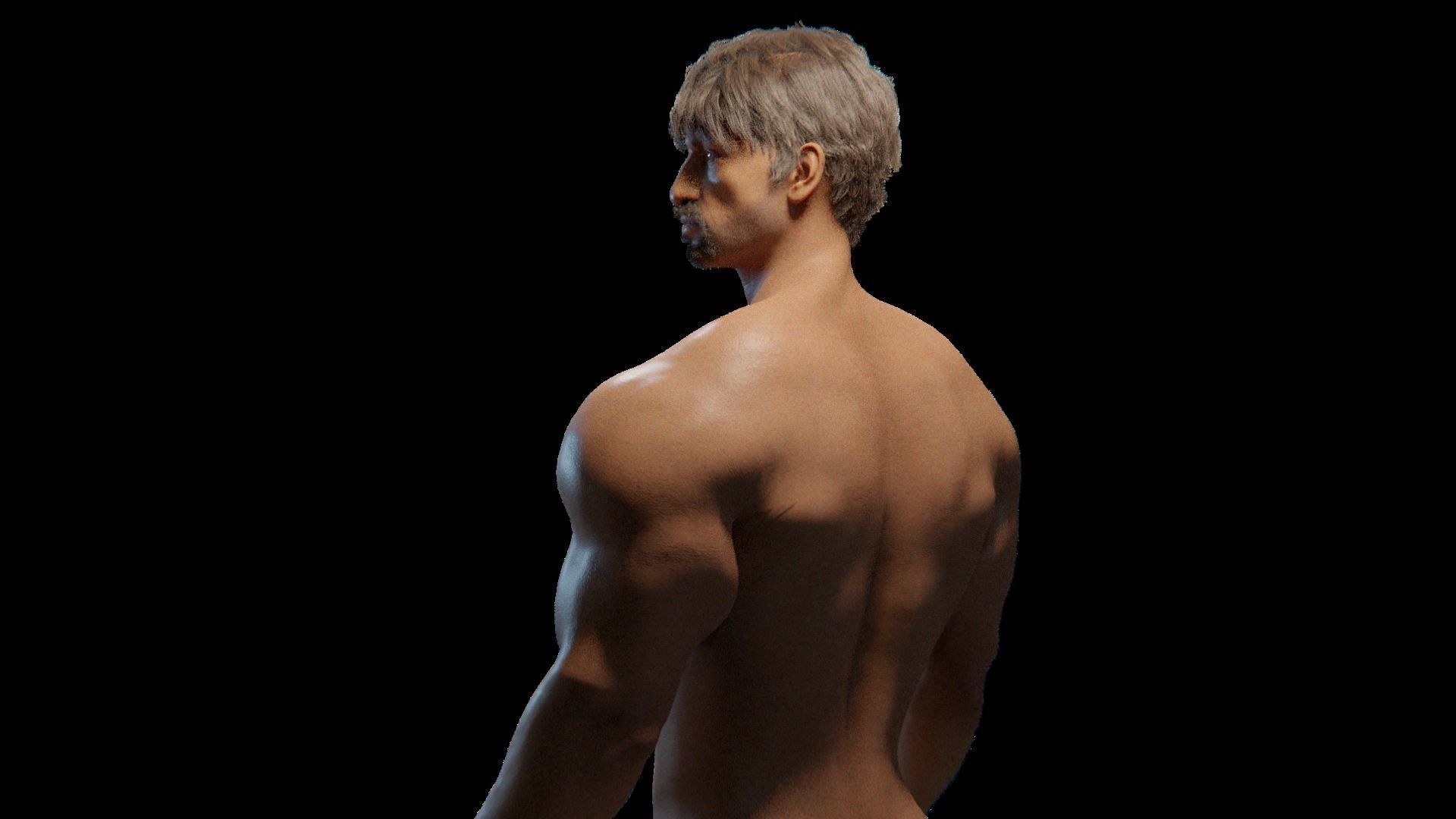 Kumar - Rigged Indian Character 3D model_16