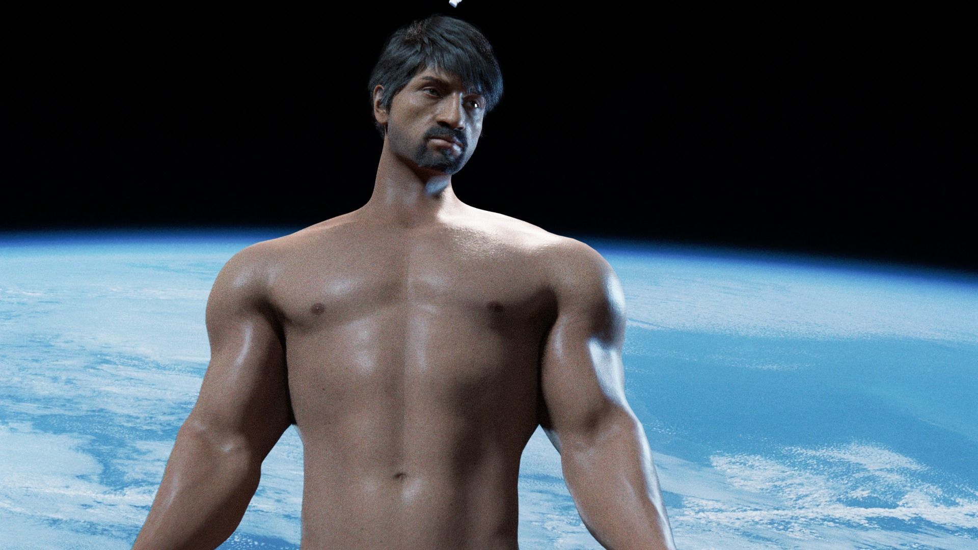 Kumar - Rigged Indian Character 3D model_31