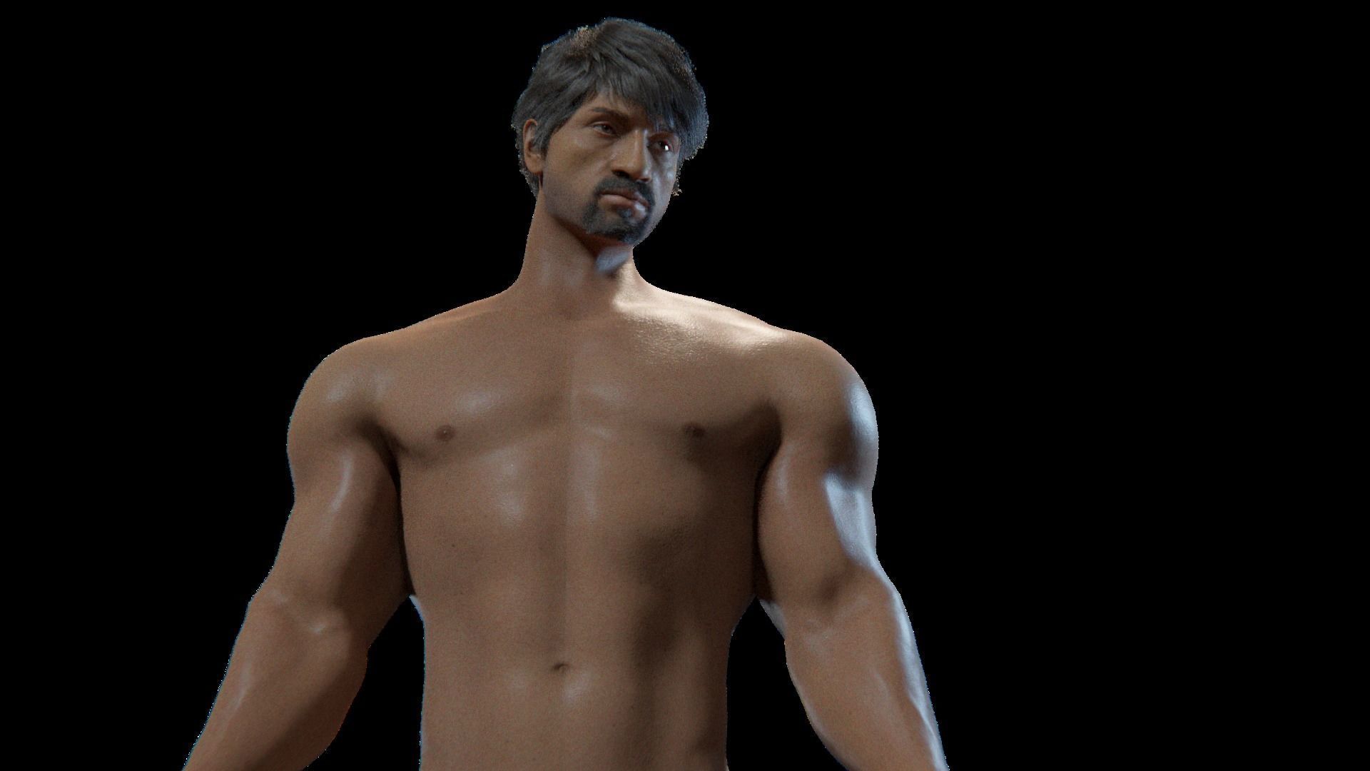 Kumar - Rigged Indian Character 3D model_21