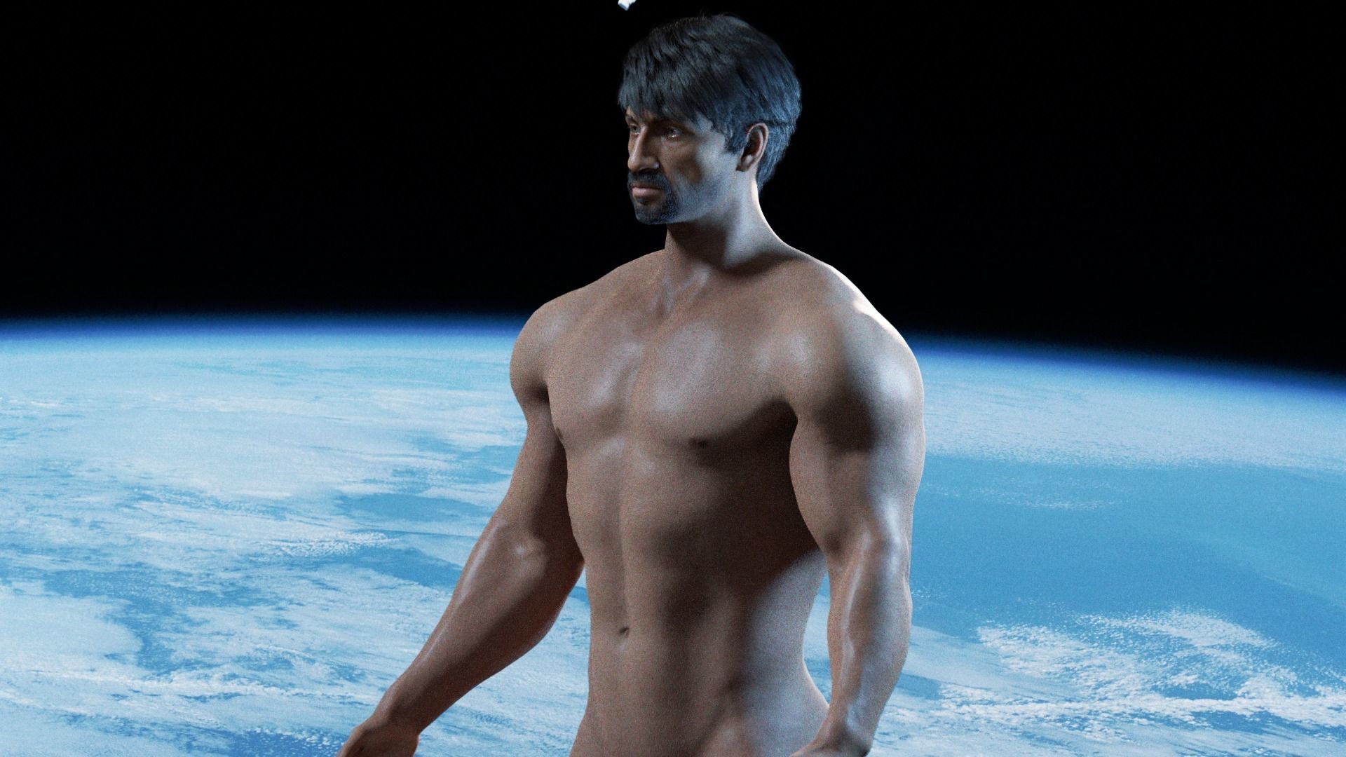 Kumar - Rigged Indian Character 3D model_4