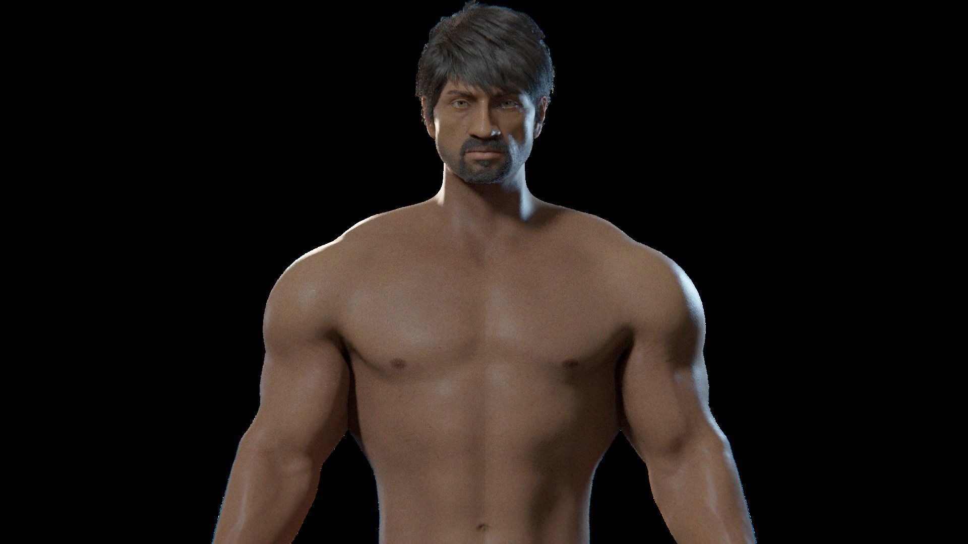 Kumar - Rigged Indian Character 3D model_9