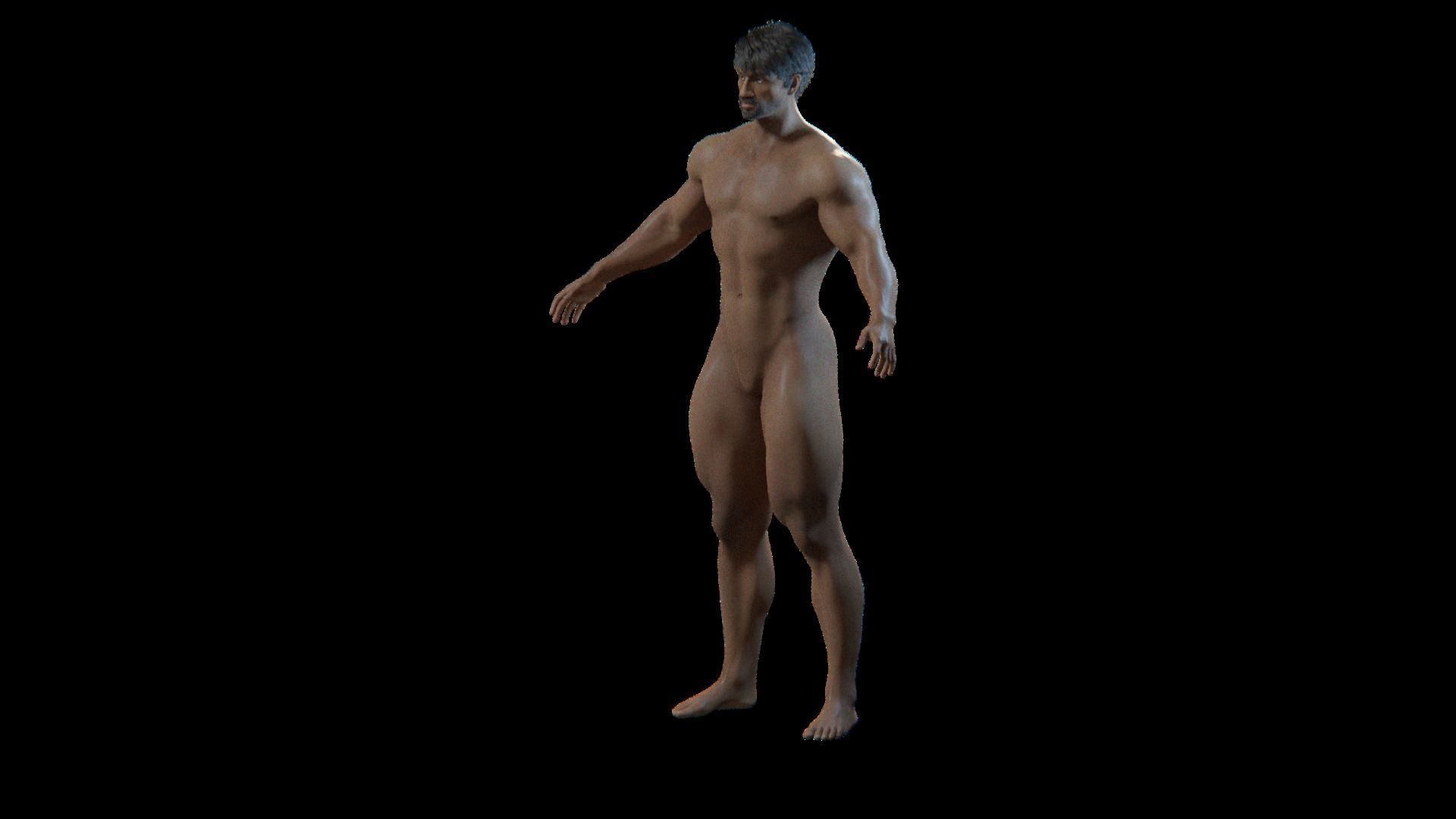 Kumar - Rigged Indian Character 3D model_5