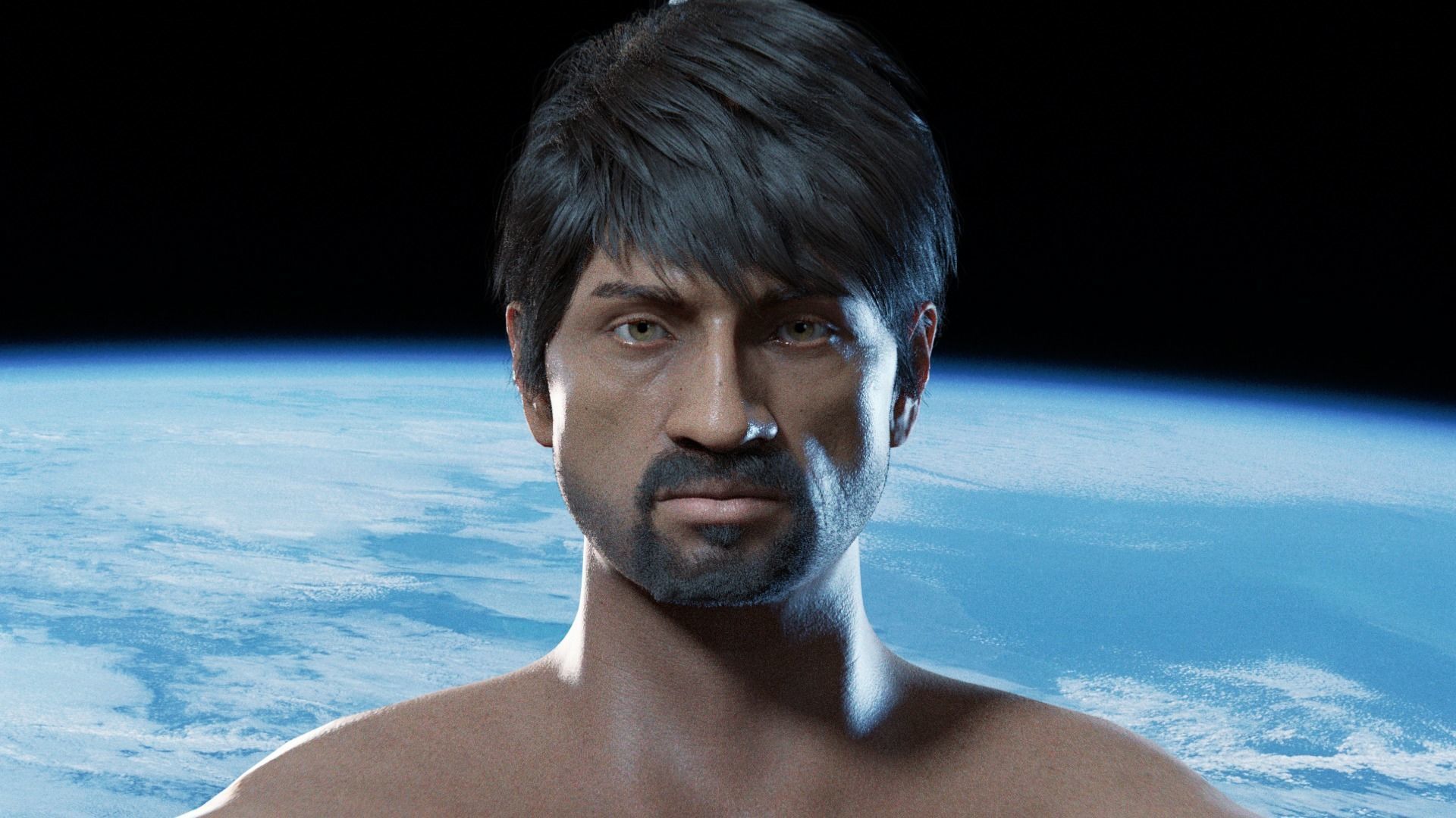 Kumar - Rigged Indian Character 3D model_14