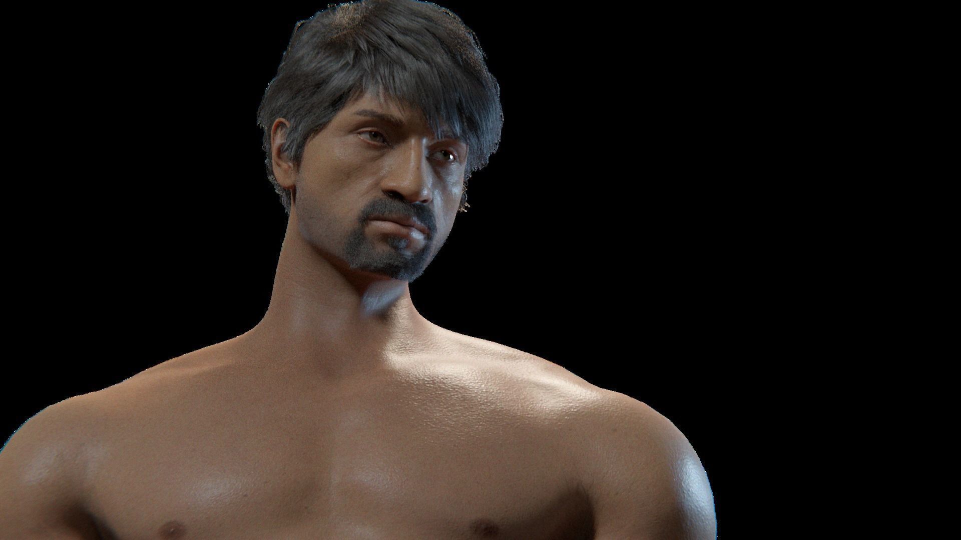 Kumar - Rigged Indian Character 3D model_22