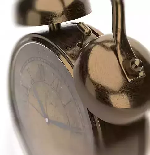 Alarm Clock Low-poly 3D model