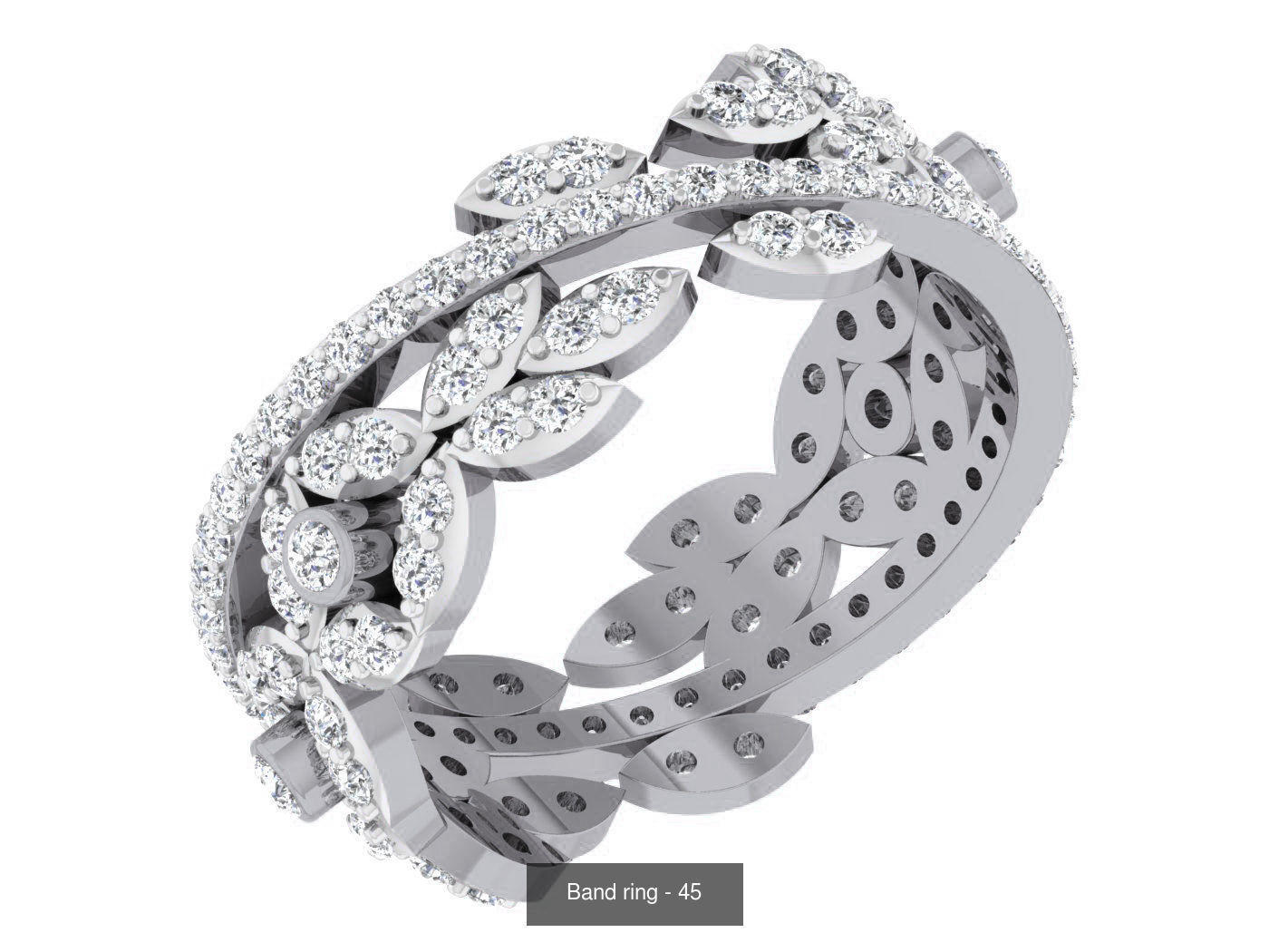 95 Band ring 3D Model Collection_62