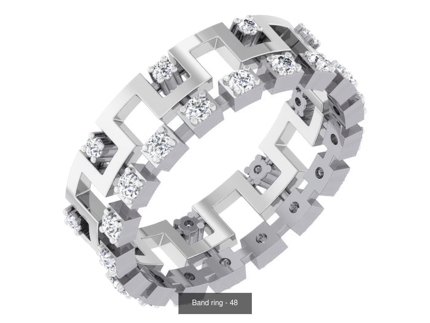 95 Band ring 3D Model Collection_59