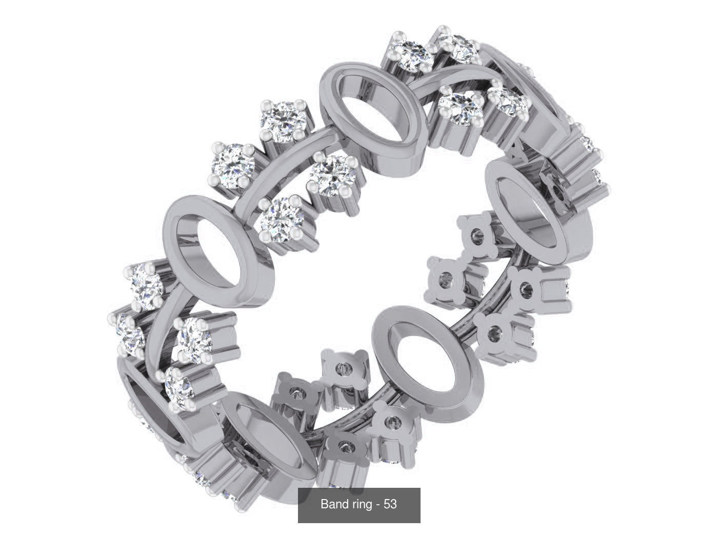 95 Band ring 3D Model Collection_54