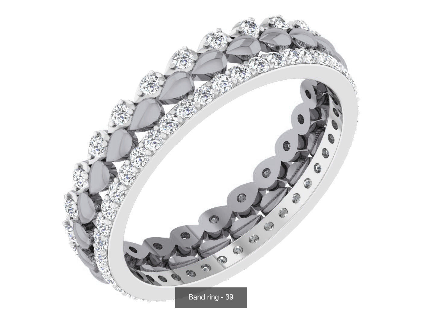 95 Band ring 3D Model Collection_69