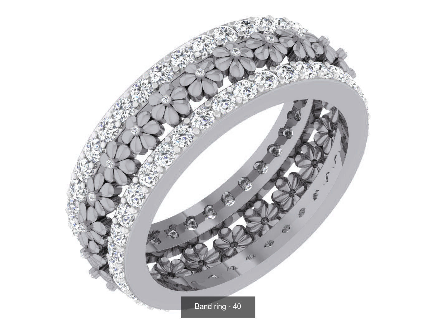 95 Band ring 3D Model Collection_67