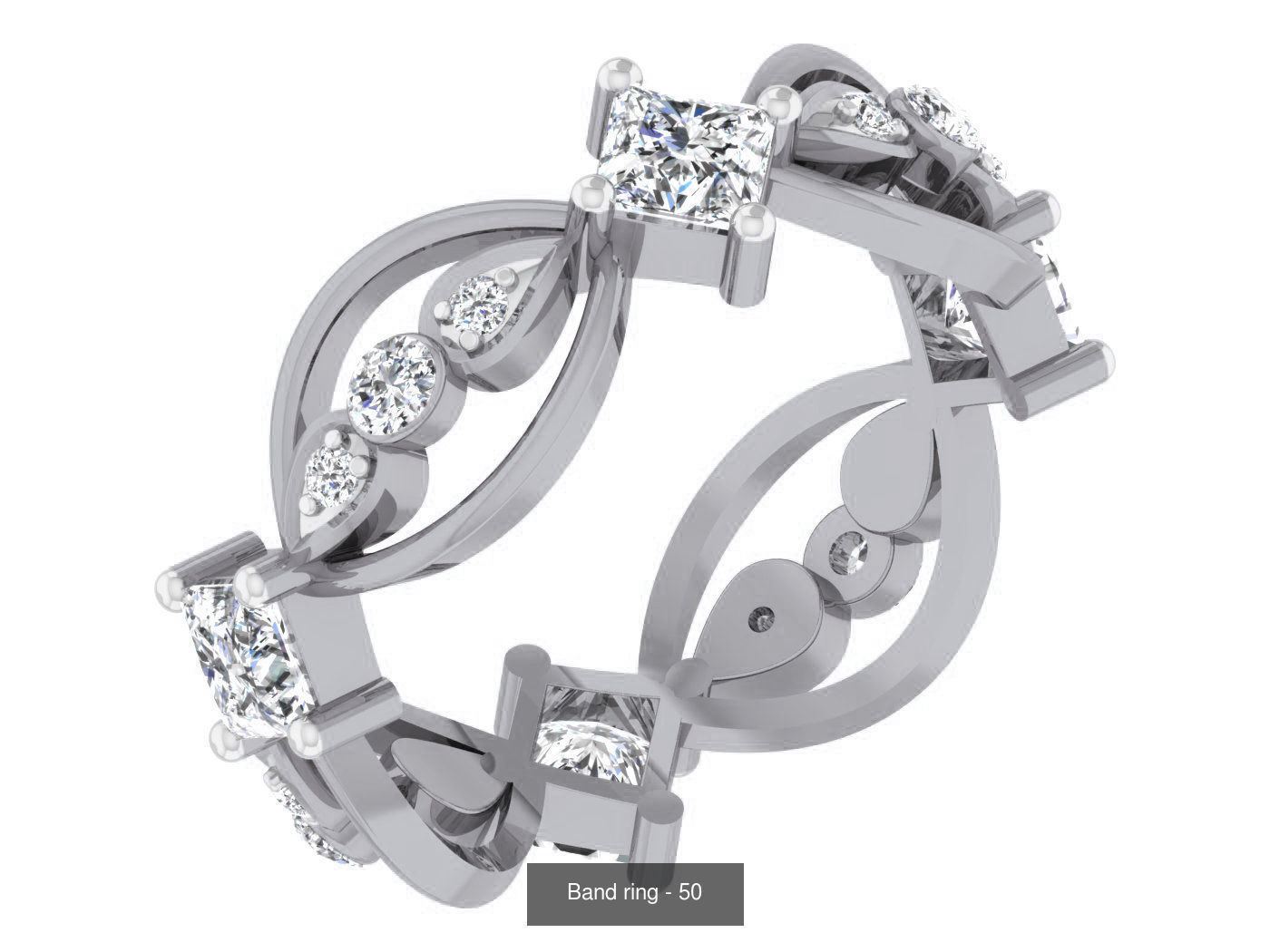 95 Band ring 3D Model Collection_56