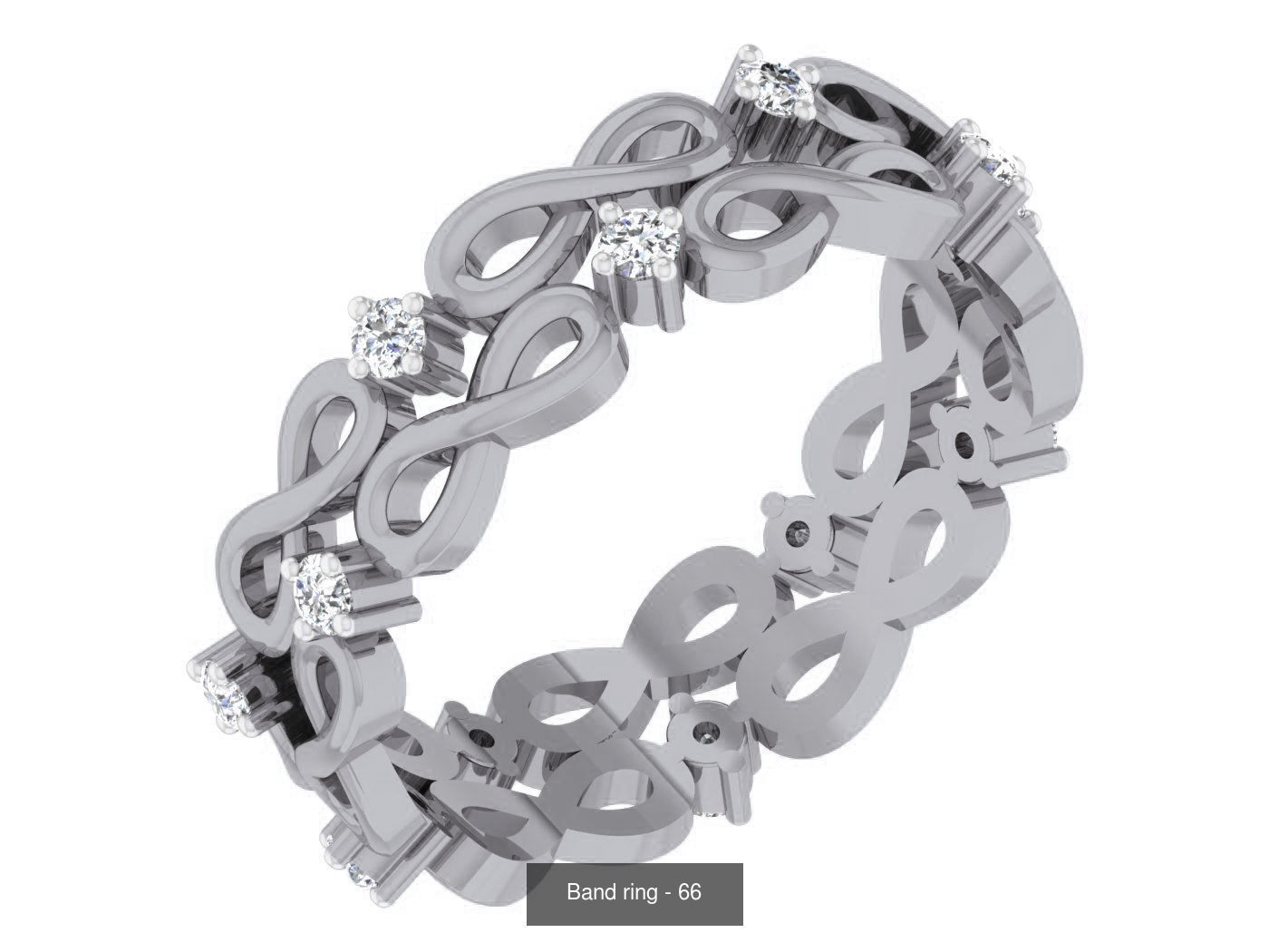 95 Band ring 3D Model Collection_40