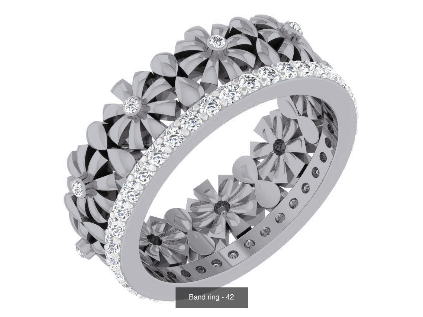 95 Band ring 3D Model Collection_65