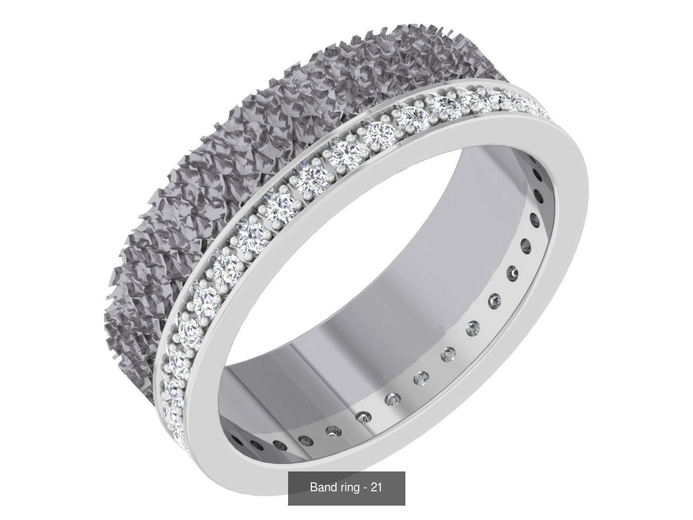 95 Band ring 3D Model Collection_87